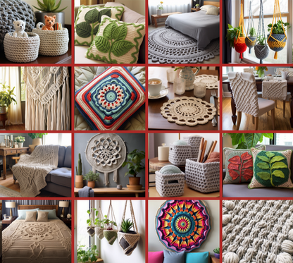 Crochet Bundle with 1500+ Patterns and Crochet Mastery Course